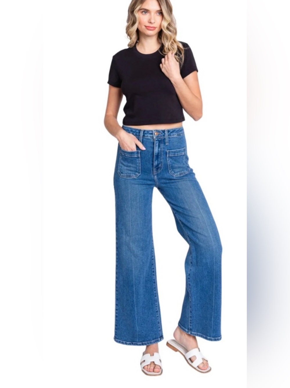 🌺Letters to Juliet Paola High-Rise Wide Leg jeans 🌺